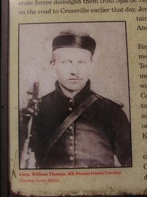 Corp. William Thomas, 9th Pennsylvania Cavalry image. Click for full size.