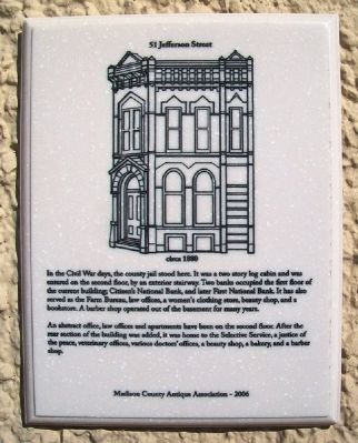 51 Jefferson Street Marker. Click for full size. 51 Jefferson Street Marker image. Click for full size.