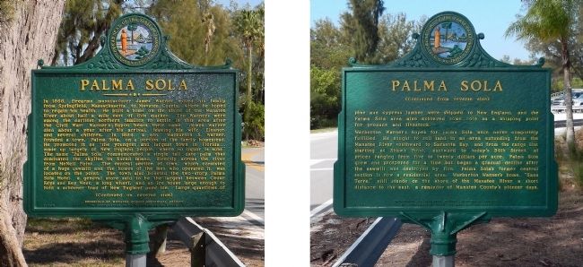 Palma Sola Marker image. Click for full size.