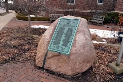Milford World War I Veterans Marker. Click for full size. Milford World War I Veterans Marker image. Click for full size.