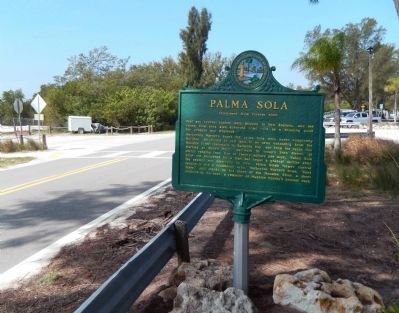 Wide view of the Palma Sola Marker image. Click for full size.