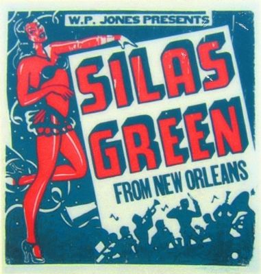 Silas Green Band Half Sheet image. Click for full size.