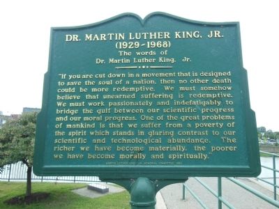 Dr. Martin Luther King, Jr. Marker image. Click for full size.