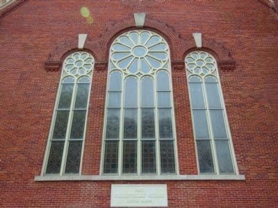 First Presbyterian Church, Monroe, Michigan. Click for full size. First Presbyterian Church, Monroe, Michigan image. Click for full size.