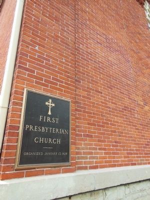 First Presbyterian Church, Monroe, Michican. Click for full size. First Presbyterian Church, Monroe, Michican image. Click for full size.