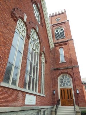 First Presbyterian Church, Monroe, Michigan. Click for full size. First Presbyterian Church, Monroe, Michigan image. Click for full size.