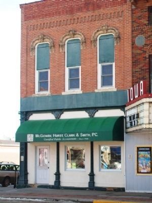 106 East Jefferson Street and Marker. Click for full size. 106 East Jefferson Street and Marker image. Click for full size.