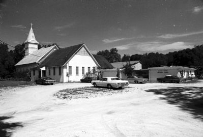 Manatee Methodist Church before moving to the Historical Park image. Click for full size.
