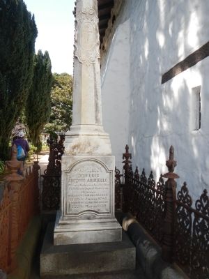 The Grave of Luis Antonio Arguello, 1st Governor of California image. Click for full size.