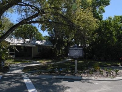 Wide view of the Archbold Biological Station at Red Hill Marker image. Click for full size.
