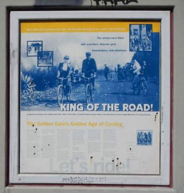 King of the Road! Marker image. Click for full size.