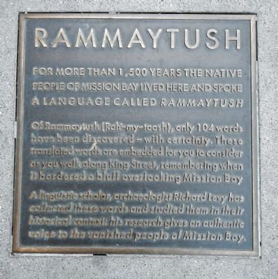 Rammaytush Marker. Click for full size. Rammaytush Marker image. Click for full size.