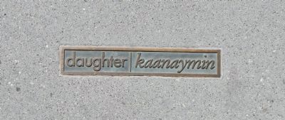 Rammaytush Mini-plaque: daughter|<i>kaanaymin</i>. Click for full size. Rammaytush Mini-plaque: daughter|<i>kaanaymin</i> image. Click for full size.