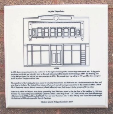 109 John Wayne Drive Marker. Click for full size. 109 John Wayne Drive Marker image. Click for full size.