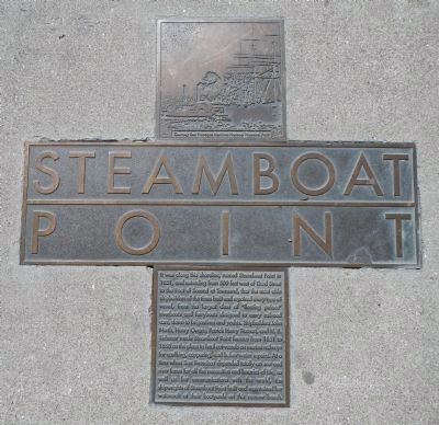 Steamboat Point Marker image. Click for full size.