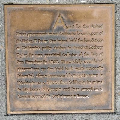 King Street Marker, center right. Click for full size. King Street Marker, center right image. Click for full size.