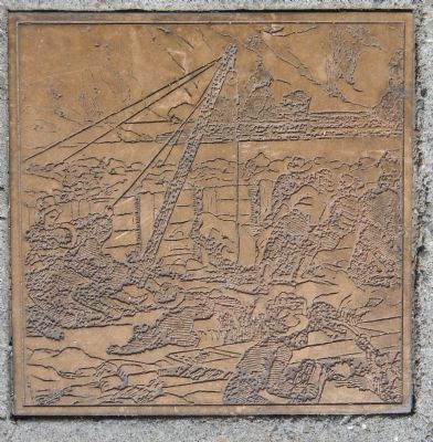 King Street Marker, bottom right plaque. Click for full size. King Street Marker, bottom right plaque image. Click for full size.