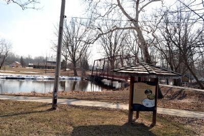 Chinworth Bridge Trailhead Marker image. Click for full size.