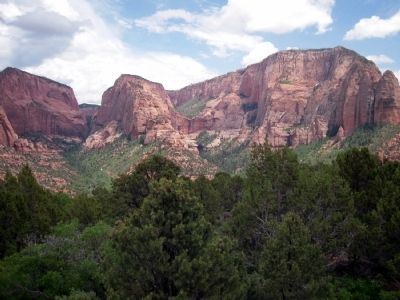 Timber Top Mountain and Shuntavi Butte. Click for full size. Timber Top Mountain and Shuntavi Butte image. Click for full size.