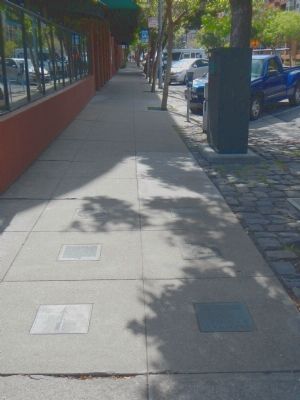 Brannan Street Marker. Click for full size. Brannan Street Marker image. Click for full size.