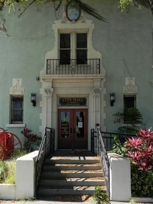 Detail of the Arcadia City Hall Main Entrance image. Click for full size.