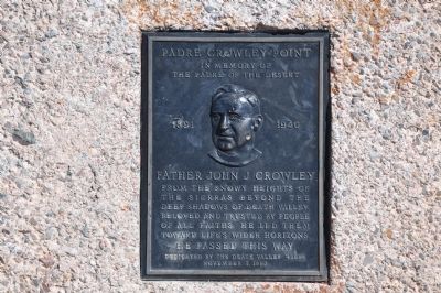 Padre Crowley Point Marker image. Click for full size.