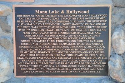 Mono Lake & Hollywood image. Click for full size.
