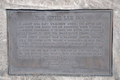 The Little Kittie Inn Marker image. Click for full size.