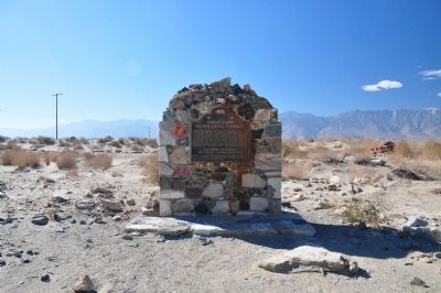 Owens Lake Silver-Lead Furnace Marker image. Click for full size.
