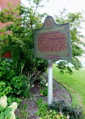 Monroe's Soldiers Marker image. Click for full size.