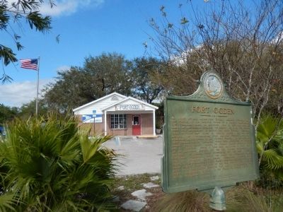 Fort Ogden Marker. Click for full size. Fort Ogden Marker image. Click for full size.