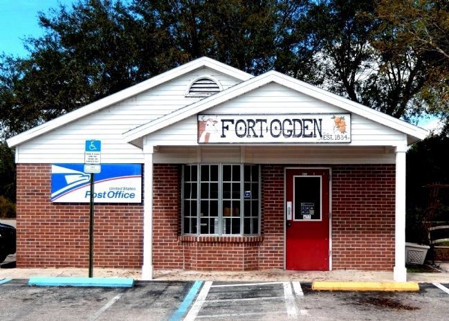 Fort Ogden Post Office. Click for full size. Fort Ogden Post Office image. Click for full size.