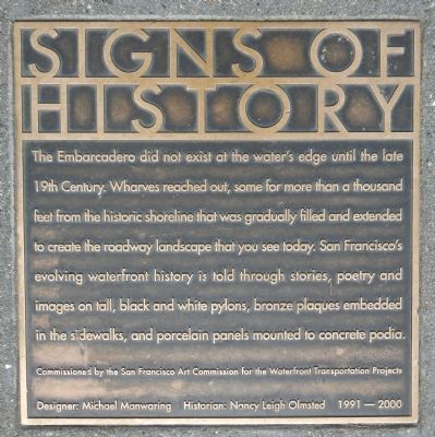 Signs of History Marker image. Click for full size.