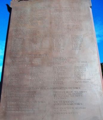 World Wars Memorial Roll image. Click for full size.