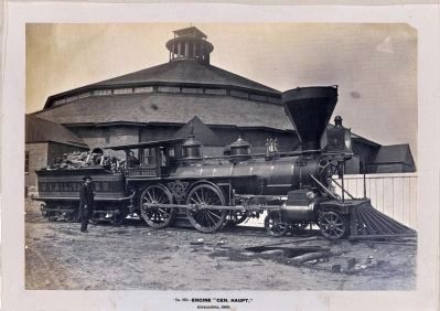 No. 232. -- Engine "Gen. Haupt,". Click for full size. No. 232. -- Engine "Gen. Haupt," image. Click for full size.