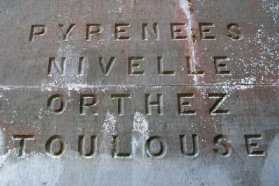 Cole's Monument Battle Inscription. Click for full size. Cole's Monument Battle Inscription image. Click for full size.