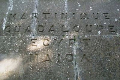 Cole's Monument Battle Inscription. Click for full size. Cole's Monument Battle Inscription image. Click for full size.