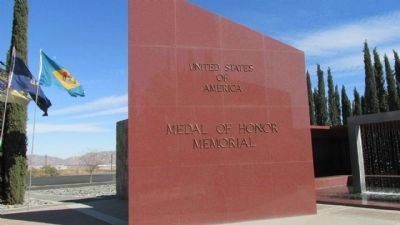 United States of America Medal Of Honor Memorial Marker image. Click for full size.