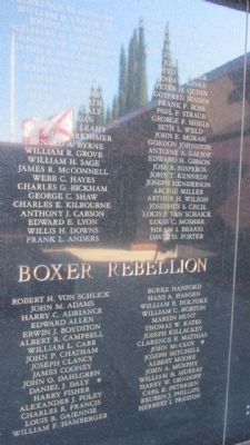 Boxer Rebellion Panel image. Click for full size.
