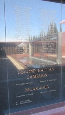Second Haitian Campaign and Nicaragua Panels image. Click for full size.