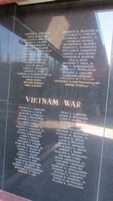 Vietnam War Panels image. Click for full size.