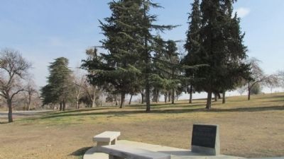 Kern County Veterans "Grove of Honor" image. Click for full size.