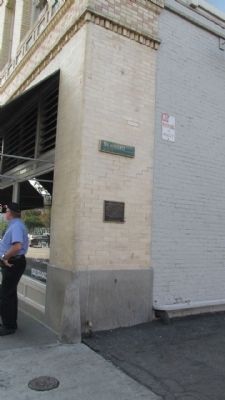 Brainard Alley Marker. Click for full size. Brainard Alley Marker image. Click for full size.