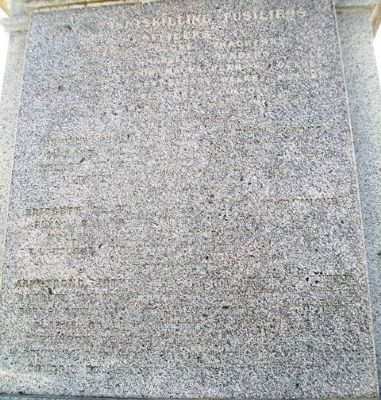 South Africa War Memorial Honored Dead image. Click for full size.