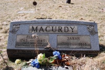 Elisha McCurdy Gravestone. Click for full size. Elisha McCurdy Gravestone image. Click for full size.