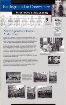 Never Again Such Homes At the Price! Marker image. Click for full size.