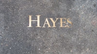 Hayes Alley Marker image. Click for full size.