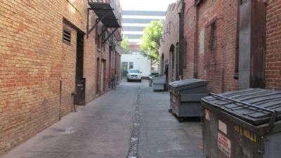 Hayes Alley Marker image. Click for full size.