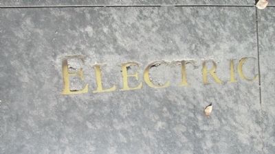 Electric Alley Marker. Click for full size. Electric Alley Marker image. Click for full size.