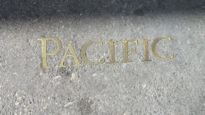 Pacific Alley Marker. Click for full size. Pacific Alley Marker image. Click for full size.